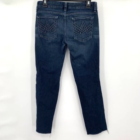 7 FOR ALL MANKIND A Pocket Jeans Raw Hem Straight - Picture 1 of 8